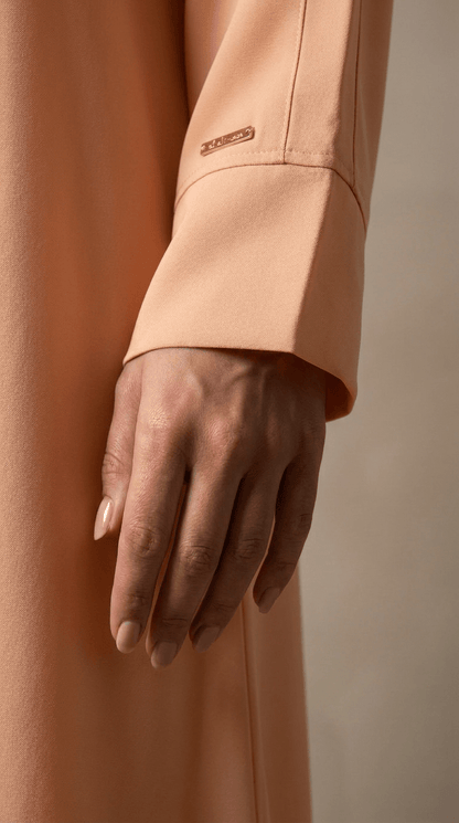 Urban Serenity Abaya Hijab Set | Dusty Sand - | Nusuki MY